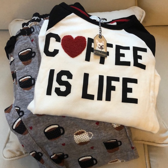 PJ Salvage Other - NWT Pj Salvage coffee pajama set